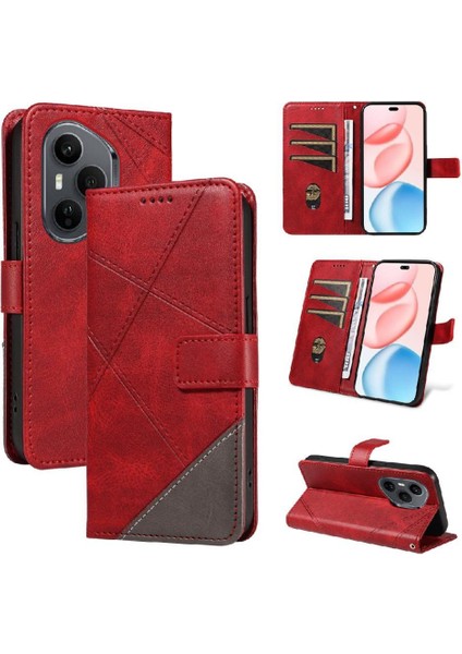 Elmas Dikiş Yüksek Kaliteli Deri Ile Onur 400 Pro Için Flip Case (Yurt Dışından)