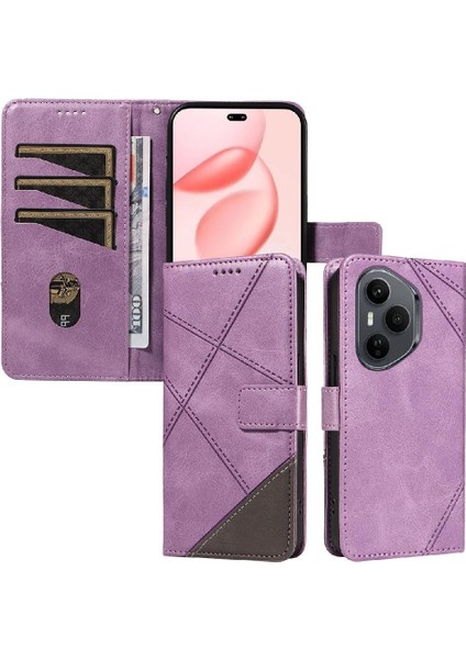 Elmas Dikiş Yüksek Kaliteli Deri Ile Onur 400 Pro Için Flip Case (Yurt Dışından)