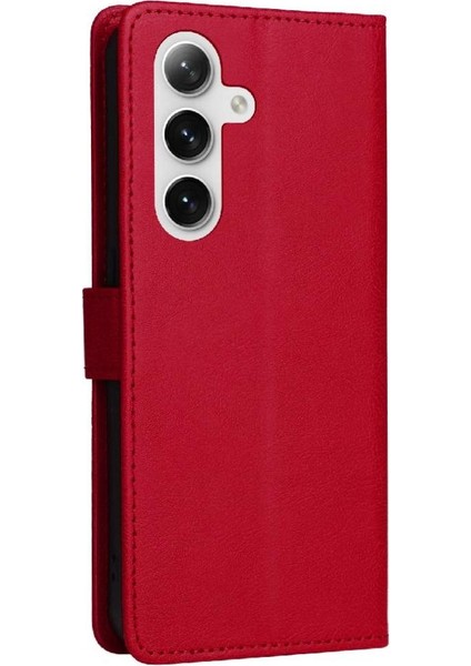 Kart Yuvası Iş Cüzdan Telefon Kılıfı Ile Samsung Galaxy S25 Için Flip Case (Yurt Dışından) modelleri