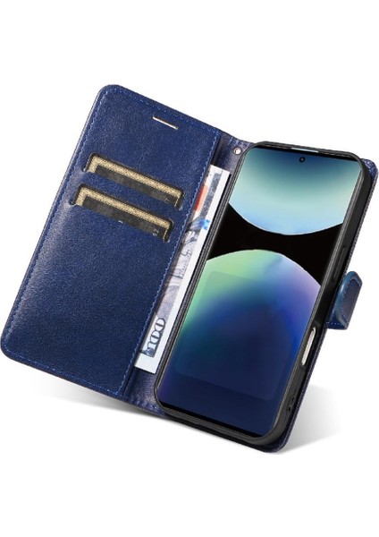 Xiaomi Redmi Not Için Flip Case 14 Pro 4g Yüksek Kaliteli Deri Klasik (Yurt Dışından)