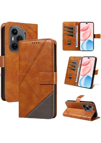 Elmas Dikiş Yüksek Kaliteli Deri Ile Onur 400 Pro Için Flip Case (Yurt Dışından)