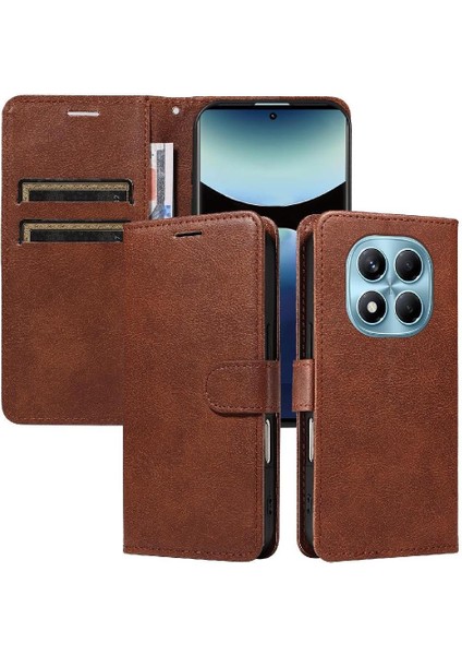 Xiaomi Redmi Not Için Flip Case 14 Pro 4g Yüksek Kaliteli Deri Klasik (Yurt Dışından)