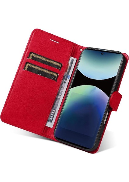 Xiaomi Redmi Not Için Flip Case 14 Pro 4g Yüksek Kaliteli Deri Klasik (Yurt Dışından)