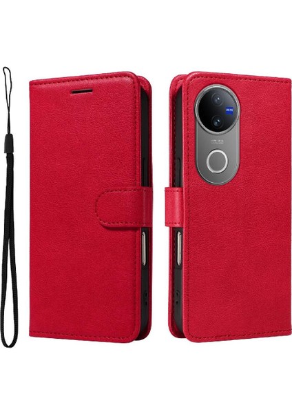Vıvo V50 5g Iş Cüzdan Telefon Kılıfı Için Flip Case Yüksek Kalite Deri (Yurt Dışından)