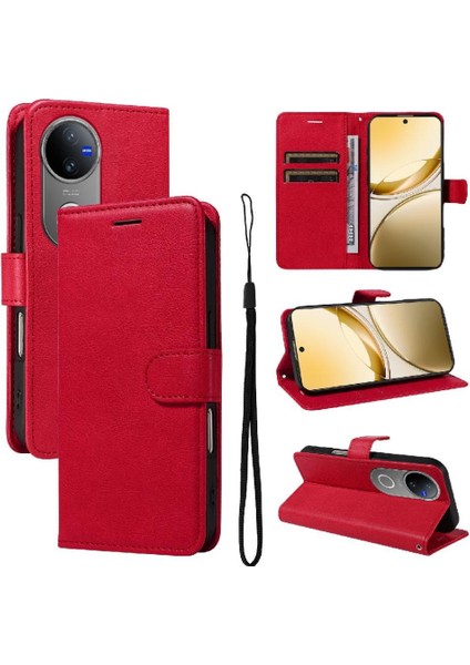 Vıvo V50 5g Iş Cüzdan Telefon Kılıfı Için Flip Case Yüksek Kalite Deri (Yurt Dışından) modelleri