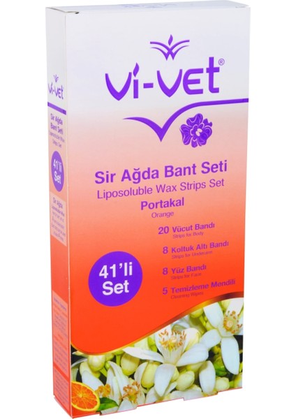 41 Parça Portakal Sir Ağda Bant Set