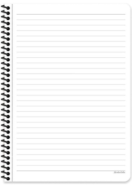 A4 Çizgili Stickerli Spiralli Pötikare Defter | 80 Yaprak fiyatları