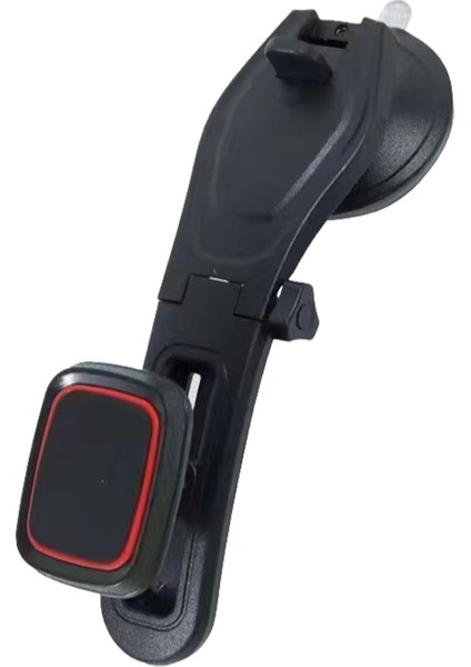 Güçlü Vantuzlu Telefon Tutacağı: Araç, Ev ve Ofis Için Mükemmel, Siyah-Kırmızı