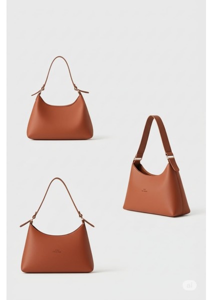 Zarif Mat Ayarlanabilir Askı Kısa Saplı Suni Deri El Kol ve Omuz Çantası fırsatları