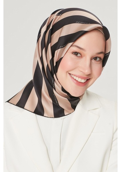 Nostalji Serisi Twill Ipek Eşarp 8504D-03