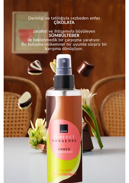 Perfect Nonsense Choco Tuberose Vücut Spreyi 200 ml modelleri