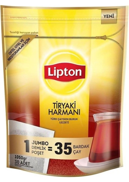 Tiryaki Harman Jumbo Demlik 35 gr 30’lu