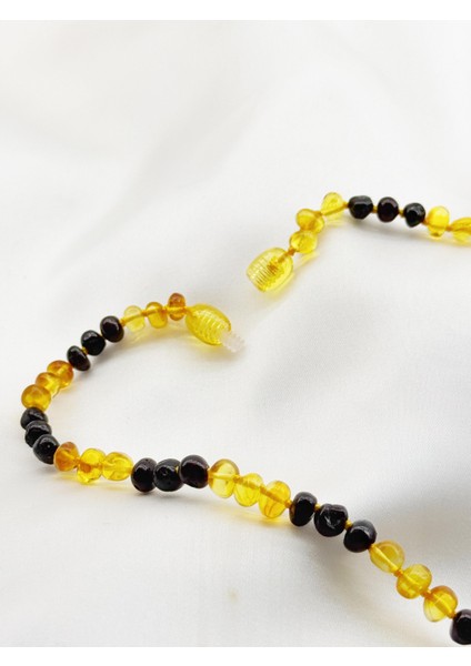 Çift Renk Bebek Kehribar Kolye fiyatları