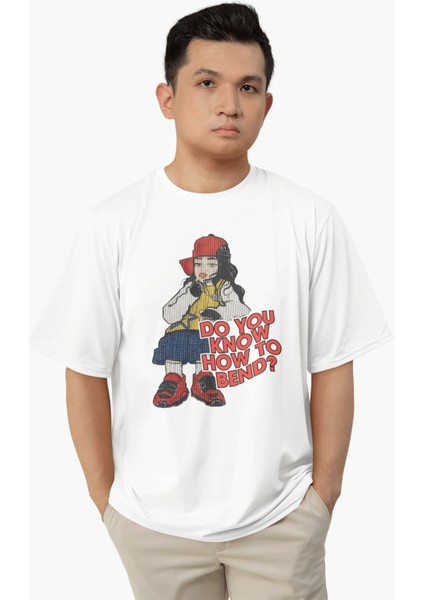 Unisex Do You Know How To Bend Yazılı Tişört, Oversize Billie Eilish Şarkı Baskılı T-Shirt fiyatları