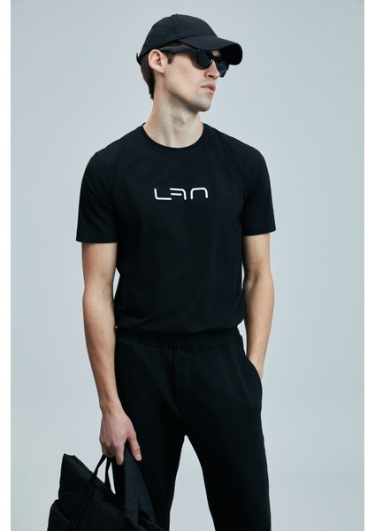 Blaze Modern Grafik T- Shirt Siyah modelleri