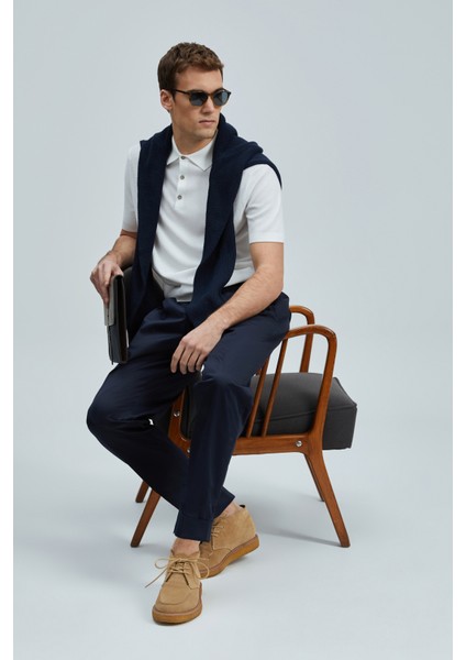 Albert Smart Erkek Chino Pantolon Comfort Pileli Siyah