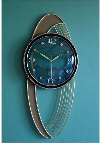 Metal Duvar Saati 69*30 cm
