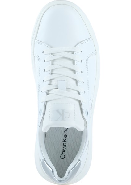 Chunky Cupsole Kadın Beyaz Ayakkabı (YW0YW01876-02R) modelleri
