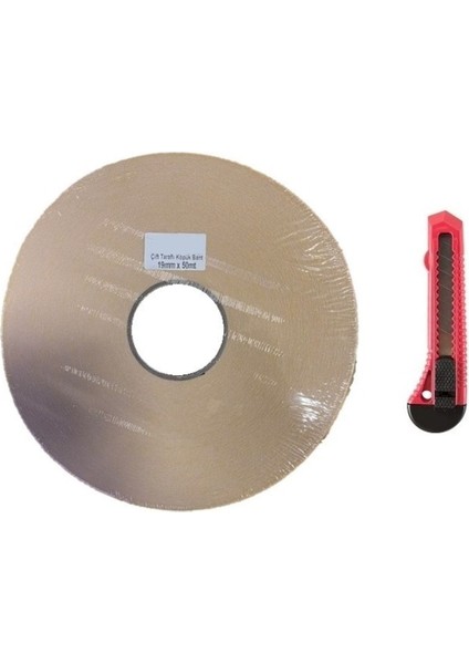 18 mm x 50 mt Çift Taraflı Köpük Bant Sineklik Iç Dış Mekan Extra Kaliteli
