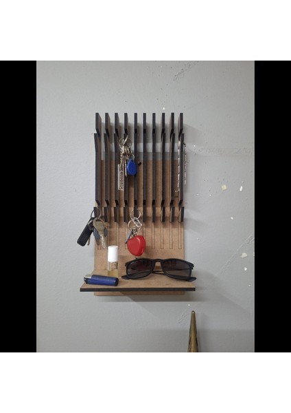 Dekoratif Anahtarlık Askısı 20 Adet Askı Çengelli