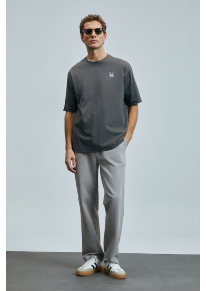 Nımbus Modern Grafik T- Shirt Siyah