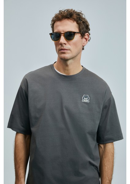 Nımbus Modern Grafik T- Shirt Siyah modelleri