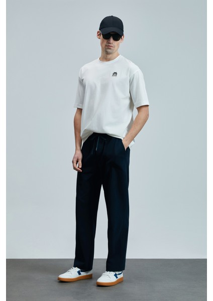 Nımbus Modern Grafik T- Shirt Siyah