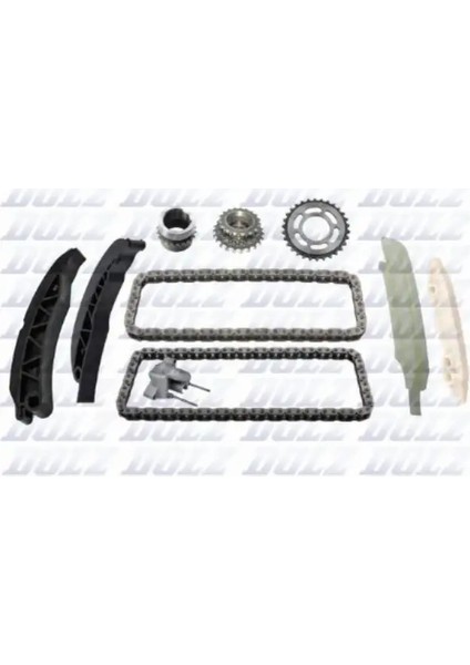 Eksantrık Gergı Setı Ust+Alt Gerıcı+2xzıncır+4xkızak+3xdıslı Bmw M47N/N2 M57N/N2 E46 E60 E65 E87 E90