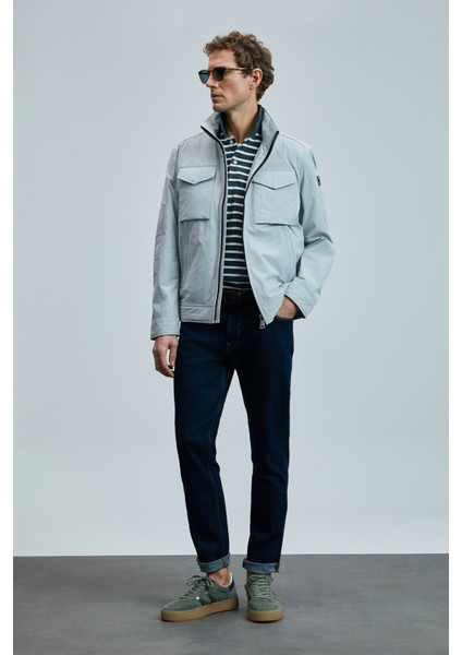 Frencesco Smart Jean Erkek Pantolon Slim Fit Mavi