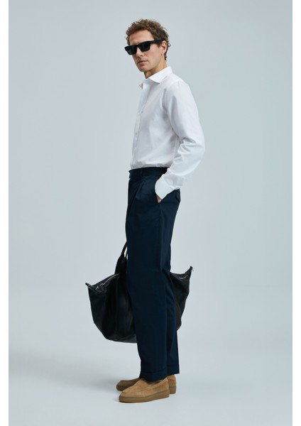 Fredıco Smart Erkek Chino Pantolon Comfort Pileli Taş fırsatları