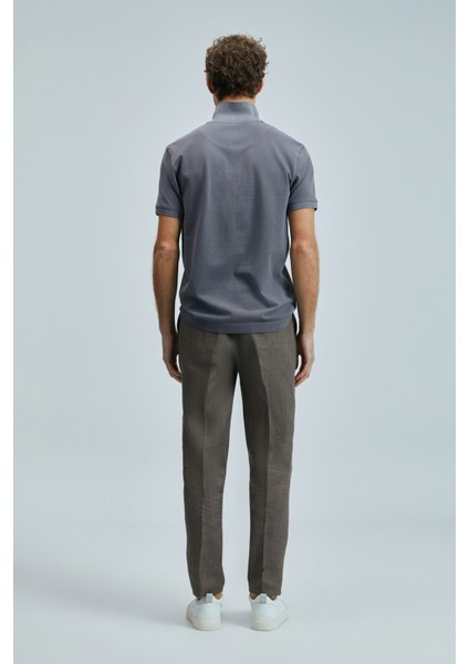 Vernon Smart Erkek Polo Tişört Gri