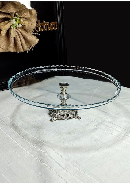 Seçkinev 3 Parça Gümüş Ayaklı Pratik Silver Tokyo Sunum Tabağı Set indirimleri
