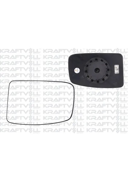 Dıs Dıkız Ayna Camı Elektrıklı Isıtmalı Convex Camlı Sag Master Iı 03-09