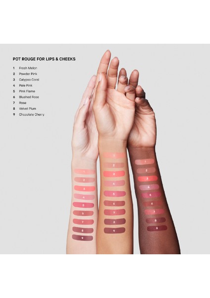 Pot Rouge For Lips & Cheeks / Ruj & Allık - Calypso Coral 716170303918 fırsatları