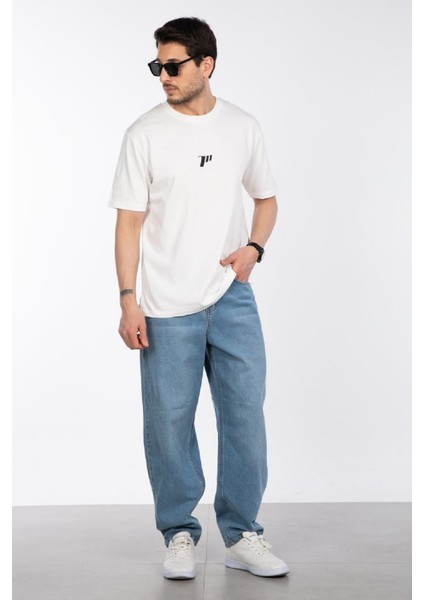 Erkek Bisiklet Yaka %100 Pamuk Rahat Kalıp 777 Sayı Baskılı T-Shirt modelleri