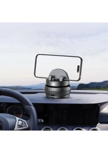 Yeni Nesil 360 ° Dönen Araba Telefon Tutucu Ayarlanabilir Universal Masaüstü Telefon Tutacağı