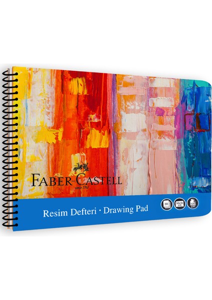 35X50 cm Art Karton Kapak Resim Defteri, 30 Yaprak, 120 gr Kaliteli Kağıt fiyatları