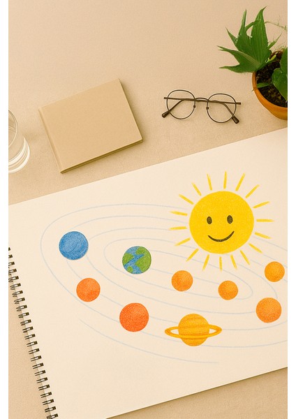 35X50 cm Art Karton Kapak Resim Defteri, 30 Yaprak, 120 gr Kaliteli Kağıt indirimleri