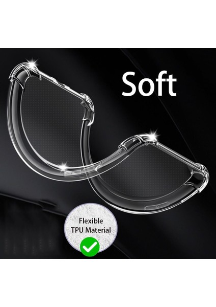 Xiaomi Poco F5 Pro Uyumlu Darbe Önleyici Sararmaya Dayanıklı Airbag Korumalı Ultra Slim Tpu Şeffaf Silikon Kılıf indirimleri