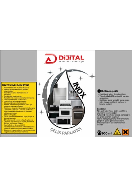 Inox Çelik Parlatıcı fiyatları