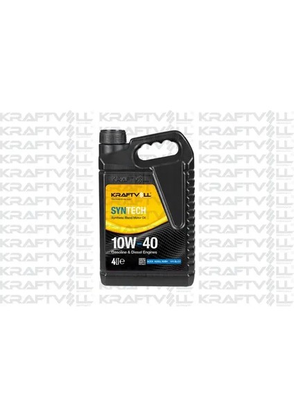 Motor Yagı Benzın-Dızel 10W40 Yarı Sentetık Sl/cf 4lt