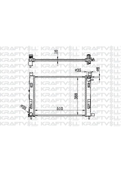 MOTOR RADYATOR CLIO 4 CAPTURE SYMBOL SANDERO LOGAN LODGY DOKKER 0,9TCE 1,2 16V 1,5DCI 1,6 12MM ( 51