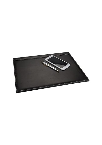 2k 585-1 Sümen Takımı Suni Deri Tek Parça Kapaklı Pad Sümen 40X30 Cm, Siyah