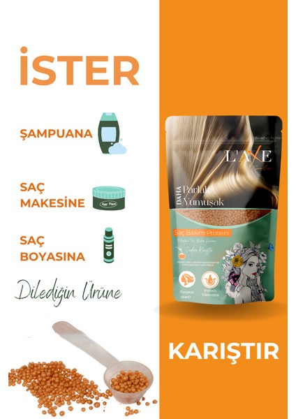 Saç Bakım Proteini 100 gr modelleri