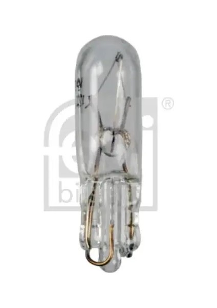 Ampul Park ve Gösterge Dıpsız Küçük 24V 1.2W T5 (10 Adet)