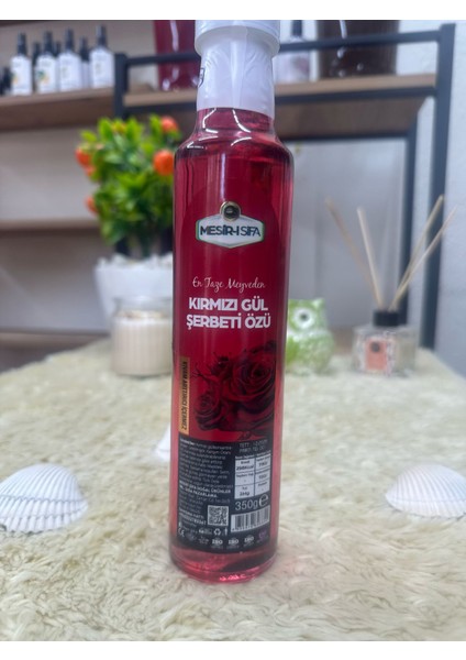 Kırmızı Gül Şerbeti Özü