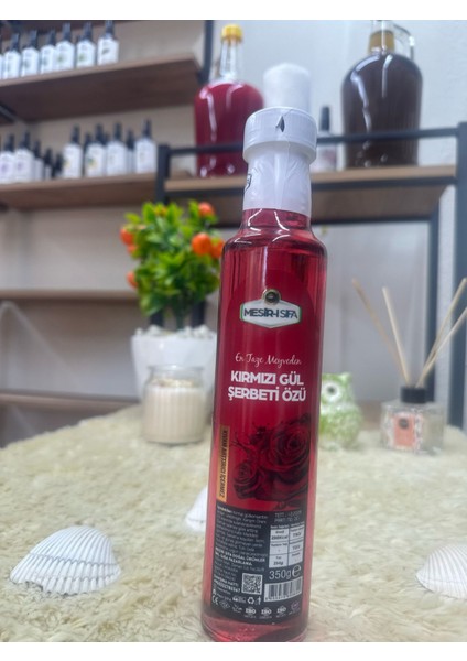 Kırmızı Gül Şerbeti Özü