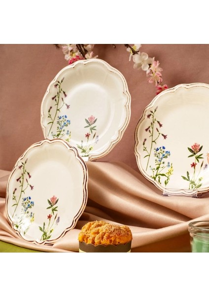 Doğa 6 Parça Pasta Tabağı Seti modelleri