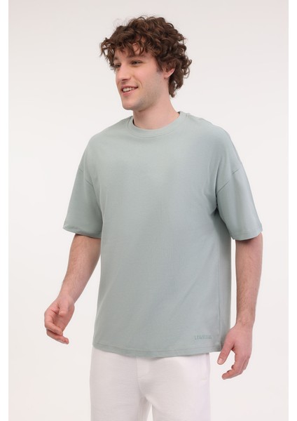 MB ROS 11HS113 5FX PASTEL HAKI Erkek Kısa Kol T-Shirt