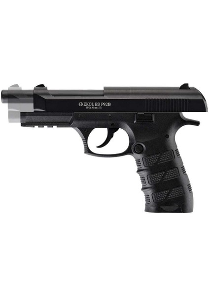 Es P92B Blowback Havalı 4.5 mm - Siyah